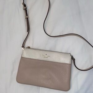 Kate Spade - Cream and Nude Crossbody
